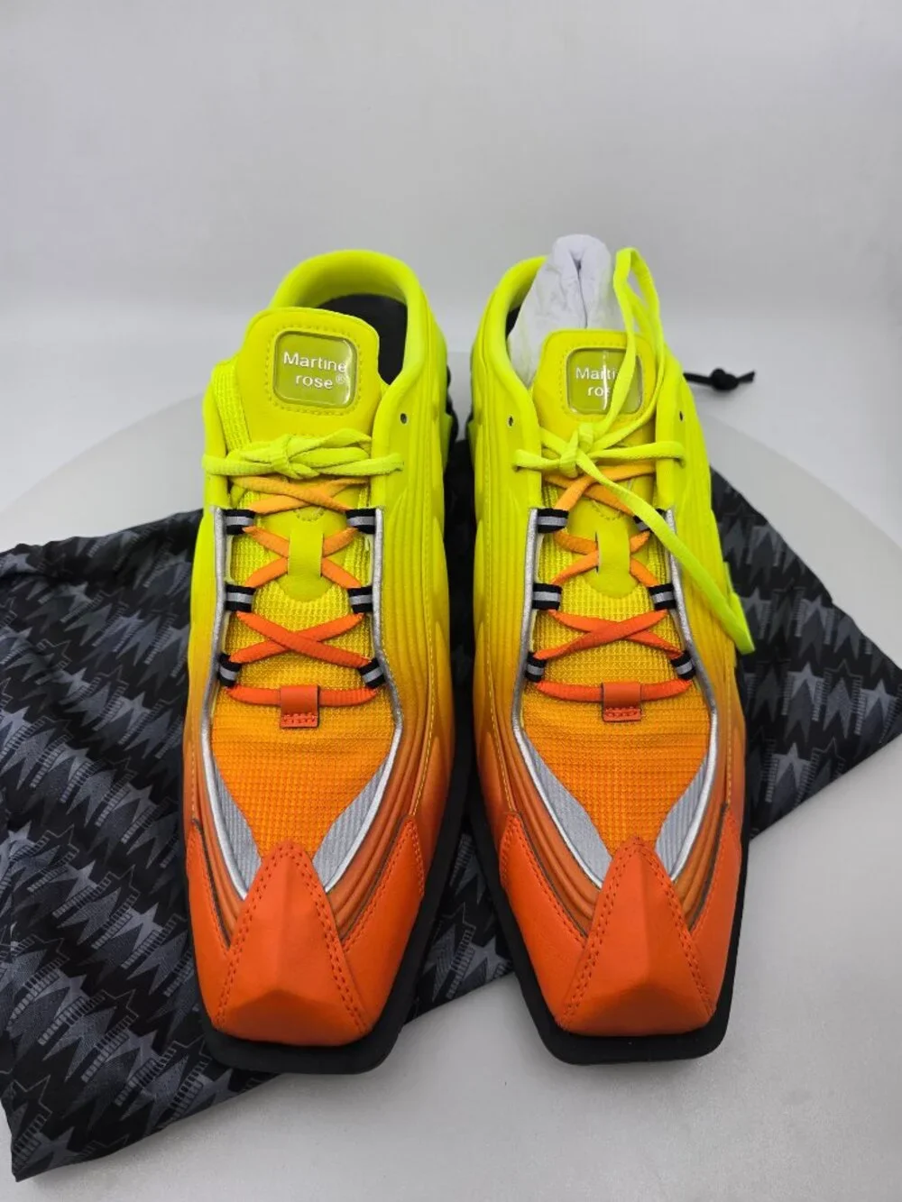 Martine Rose Nike Shox MR4 Safety  [DQ2401-800] SIZE11W 9.5M